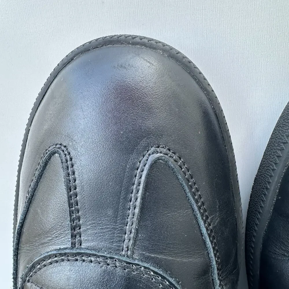 Beckett Simonon, Morgen Trainers Men's Black-Gum Leather Size 12